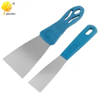 1Pc Stainless Steel Oblique Blade Scraper Putty Knife with Plastic Handle 1 Inch 2 Inch 1