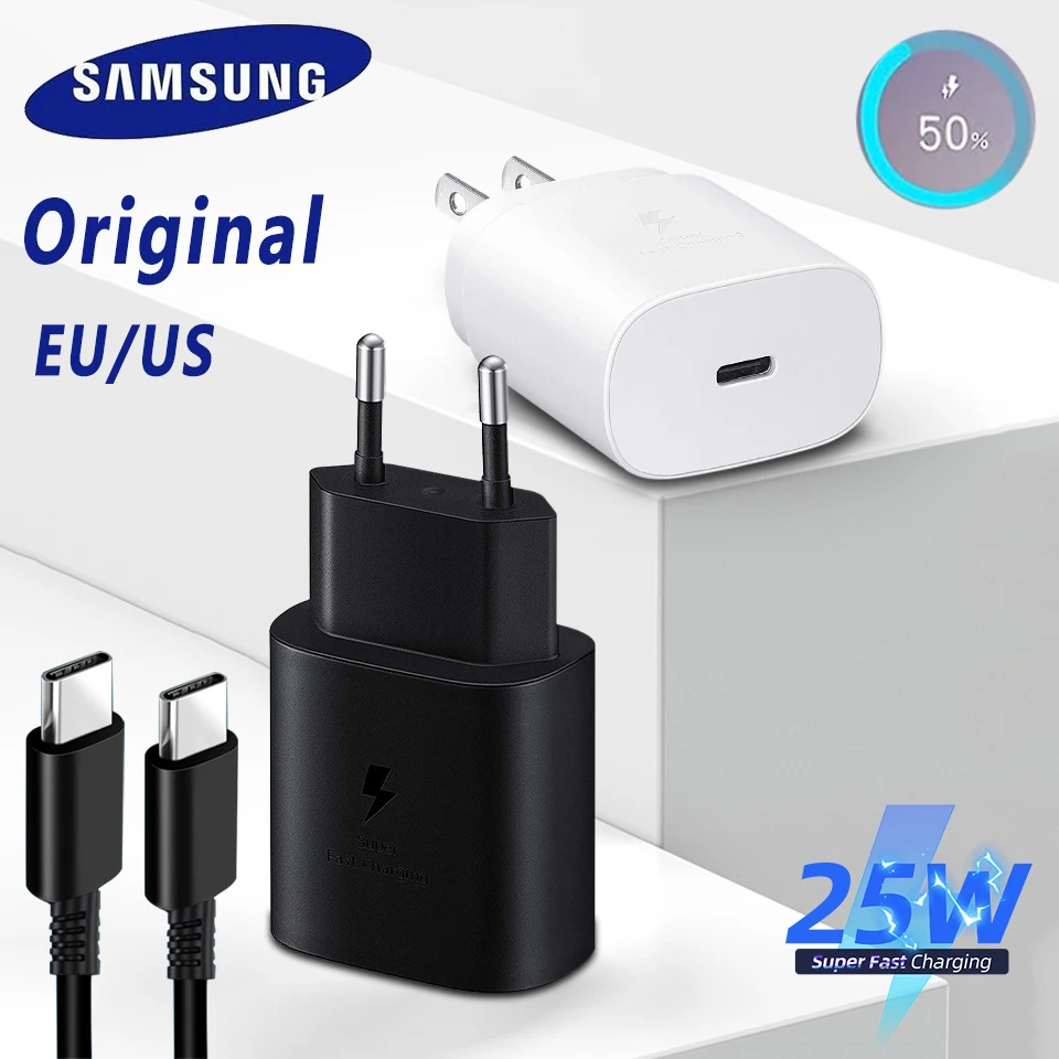 High-Speed 25W USB-C Supercharger with Fast Charging Cable