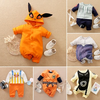 Vêtements pour nouveau-nés pantalons à manches longues en coton