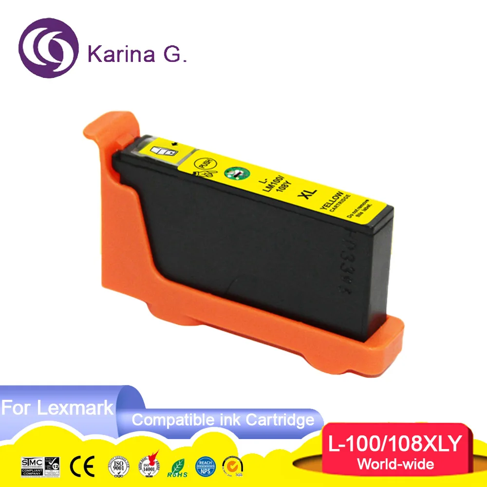 100XL 100 105 108 LM100/105/108XL LM100/108XL Premium Color Compatible Ink Cartr