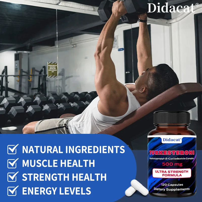 Stamen Ajuga High Potency Extract 10% T&uuml;rkiye Sterol Capsules-Strength, Energy, Muscle Health, Improves Muscle Fatigue