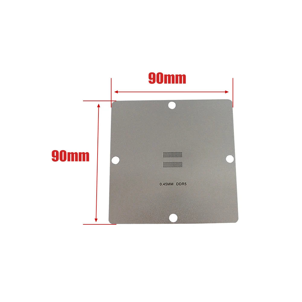 90mm BGA Reballing Stencils Solder Ball Steel 6pcs/lot For PS4 BGA IC Reball Station Game Console IC Reballing Repairing