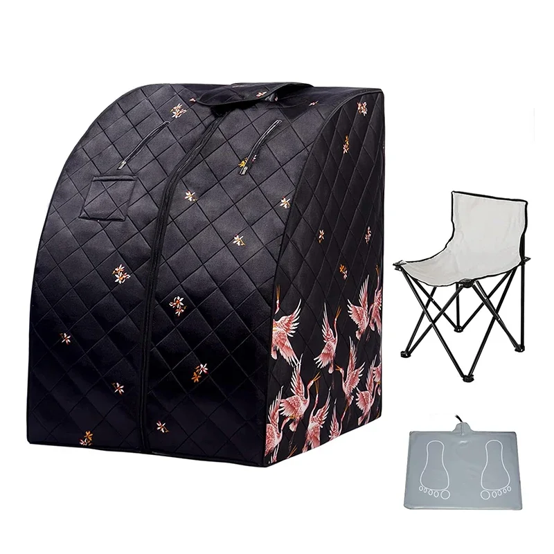 ซาวน่าอินฟราเรดไกล One Person Home Spa พร้อมแผ่นทําความร้อน Body Therapy ผ่อนคลายและล้างสารพิษ 1