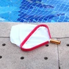 1PC Swimming Pool Landing Net Pool Skimmer Net with Aluminium Handle Fine Mesh Pool Net Pool Leaf Rake Mesh Skimmer Net 4