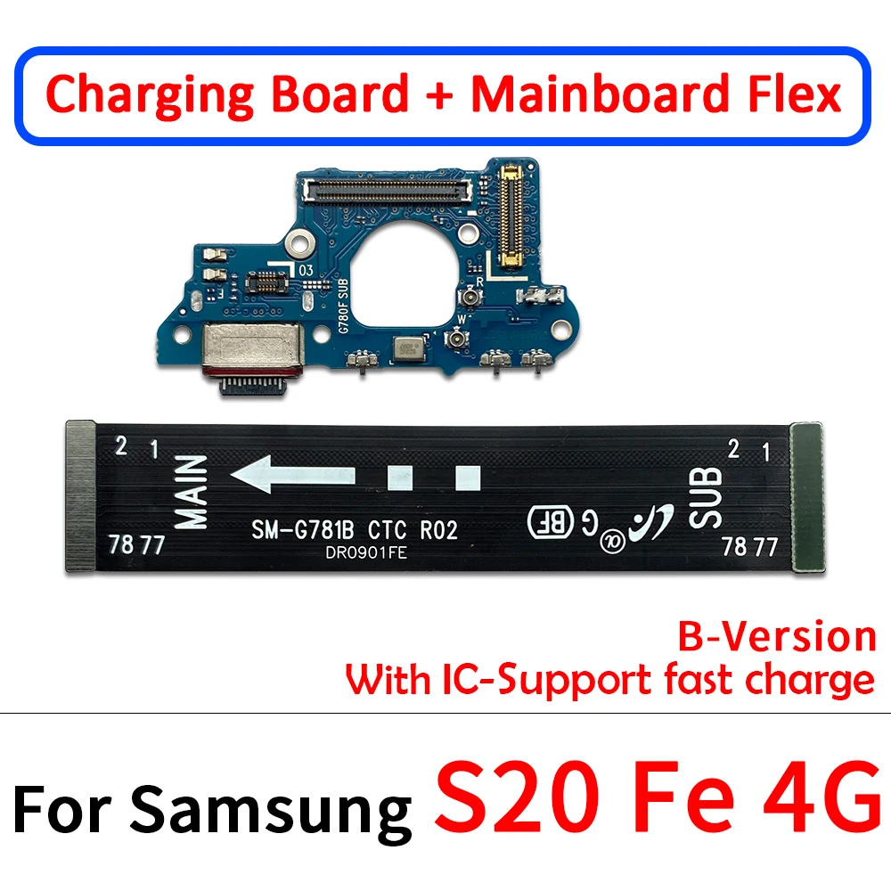 Enhanced USB Charger Charging Socket Connector and Main FPC Flex Cable Replacement