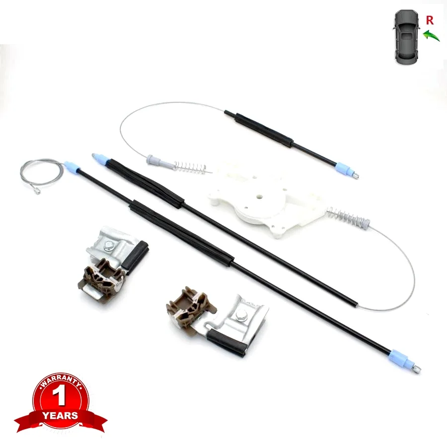

For VW Golf 4 MK4 1998 1999 2000 2001 2002 2003 2004 2005 2006 Car-styling New Window Regulator Repair Kit Front Right Side