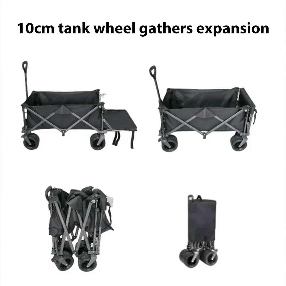 Outdoor Camper Table Foldable Retractable Support Camping Beach Table Camp Cart Top Camping Furniture Family Outdoor Items