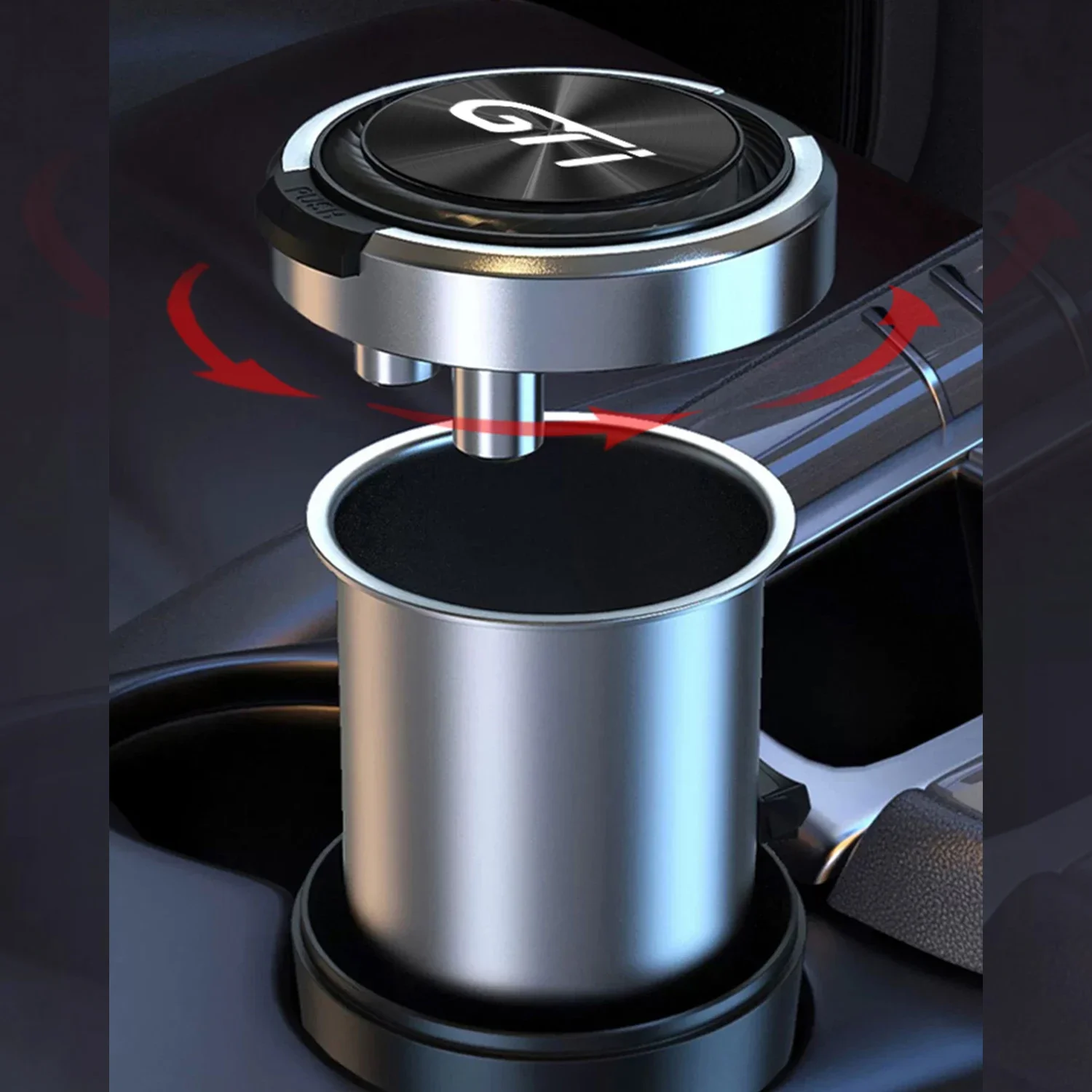 car cenicero ashtray texture car accessoires for Peugeot gt gti gtline 508 5008 3008 208 2008 308