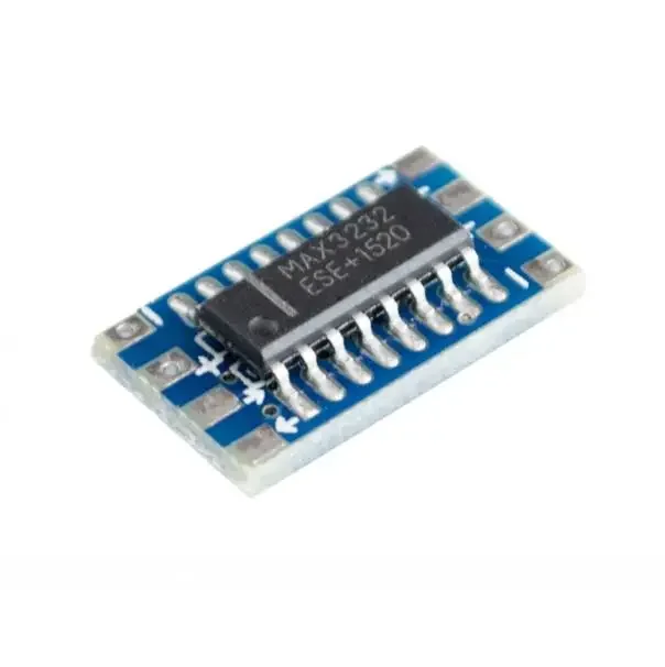 미니 RS232 MAX3232 레벨-TTL 레벨 변환기 보드 직렬 변환기 보드 드롭