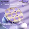 [CubeFun]QiYi ChuanShi Clock Lilac Purple Magnetic Magic Speed Cube Puzzle Clock Educational Toys Profissional Gifts Kid 2