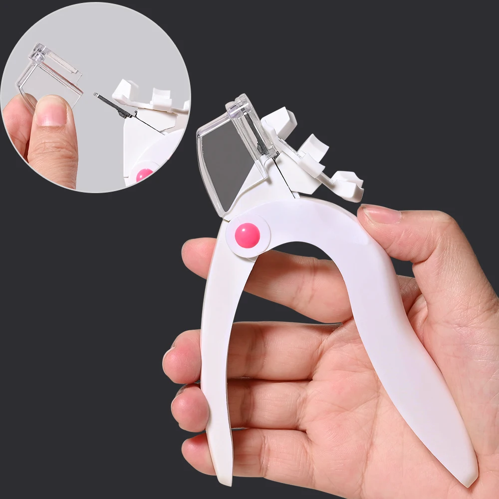 Nail Clipper for Acrylic Nails U Word False Tips Edge Cutter Trimmer Triple Cut with Measure Dial Manicure Scissors Tools nail scissors set nail clipper set manicure nail clipper set manicure sets manicure set nail clippers kit nail clipper nail clippers