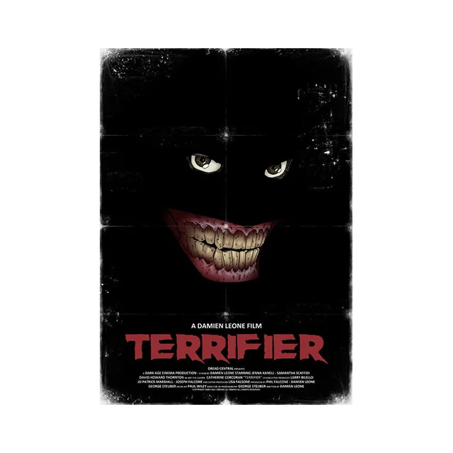 Terrifier Movie Poster Classic Film Hd Picture Wall Art Prints Mural Canvas Painting Living Room Home Decoration Posters Cuadros Peckshirt