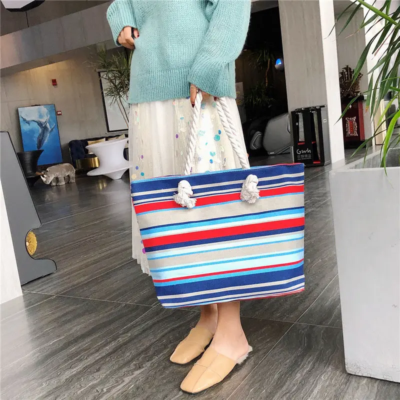 

Ladies Shoulder Bags Mommy Bags Canvas Tote Bag Travel Boho Tote Bags Fashion Women Bags bolsos de mujer handbag sac cabas