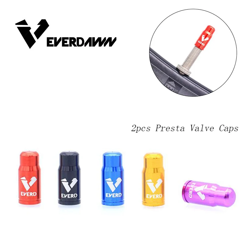 Bouchon de Valve d'air de vélo, 5 pièces, pour Valve Presta, couvercle anti- poussière pour jante de roue, pneu rouge/violet/vert/bleu/noir/or/argent  18