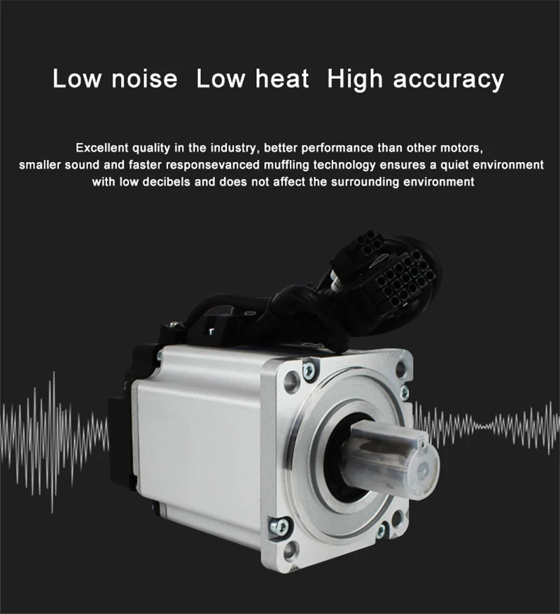 Lichuan 17 비트 증분 인코더, AC220V, 750W 서보 모터, 2.4NM 3000rpm 또는 1KW AC 서보 모터, 3.2Nm 3000rpm, 드라이버 포함