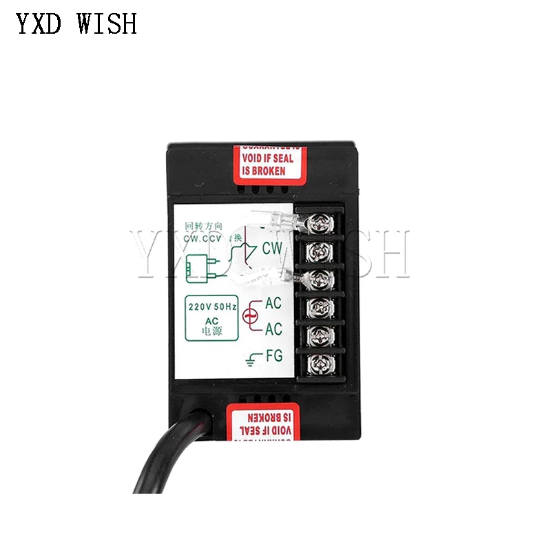 Motor Speed Controller 6W 15W 25W 40W 60W 90W 120W 180W 200W 250W AC 220V Motor Speed Pinpoint Regulator Forward & Backward