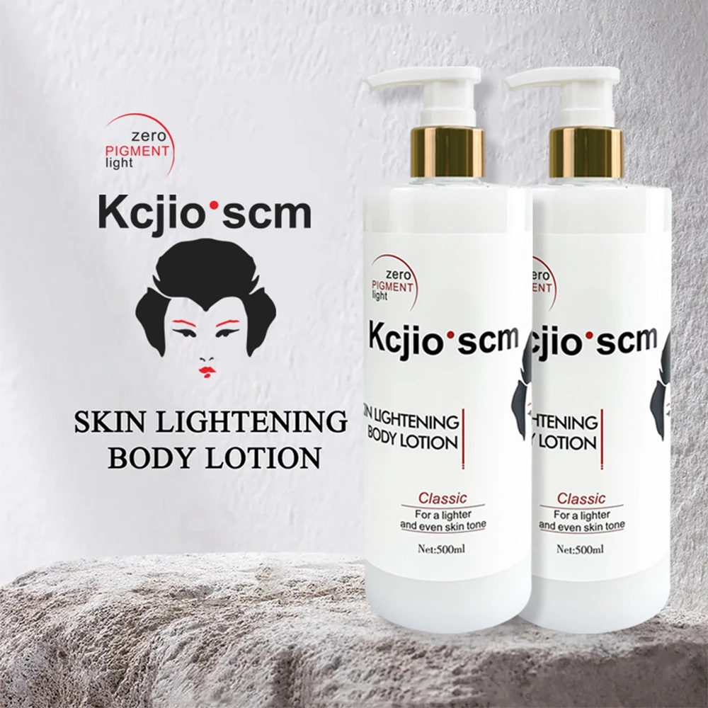 500ml Kojicf Dark skin Lightening Body Lotion  Whitening Cream For Skin Care Moisturizing for Even Skin Tone 2