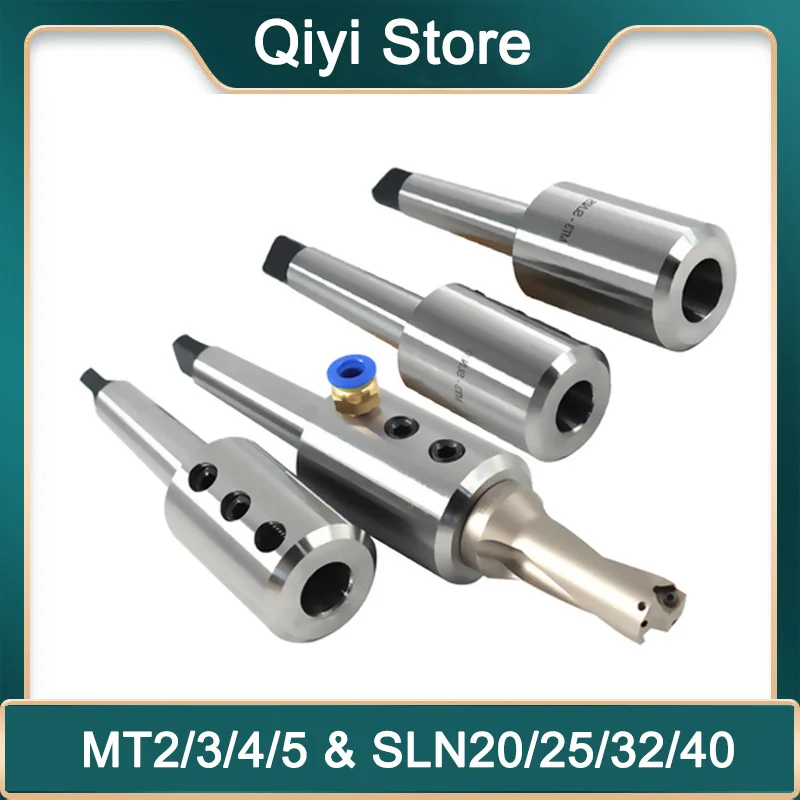 

Lathe Tool MT2 MT3 MT4 MT5 SLN20 SLN25 SLN32 SLN40 MT SLN Morse 3 4 5 SLN For U Drill Violent Drill Fast Side Fixed Tool Holder