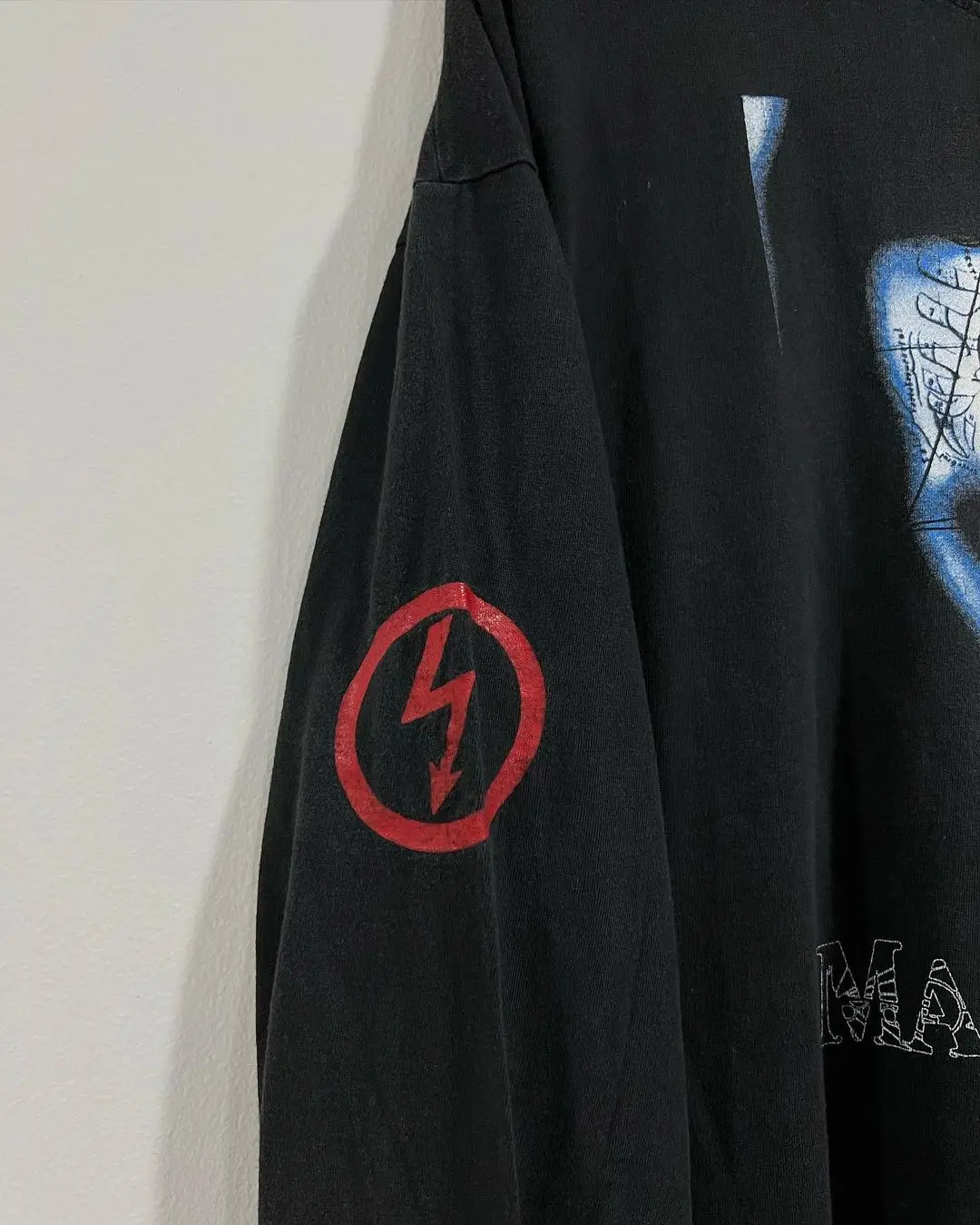 Marilyn Manson High Street Tattoo Man in Dark Gothic Blockbuster Sweater Autum Winter Long Sleeve Round Neck Sweater 4