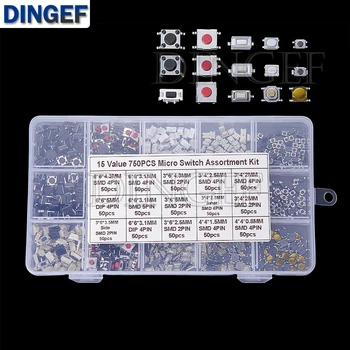 750PCS Auto Chiave di Controllo Remoto Touch Interruttori Tattili Interruttore di Pulsante kit scatola Per Hyundai Nissan Honda VW Toyota Kia Peugeot