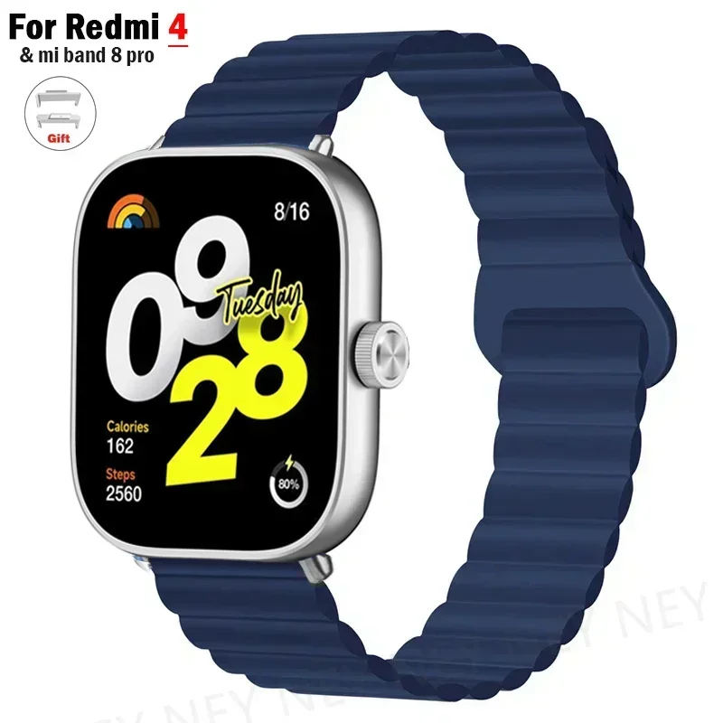 Magnetic Silicone Loop Watchbands - Sport Wristband Bracelet Accessories