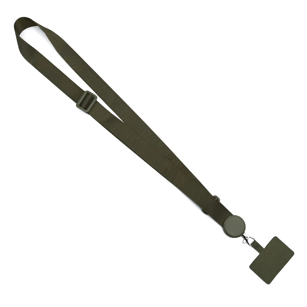 Universal Neck Strap Lanyard for Phones and Keys – Anti-Lost Holder with Patch Card