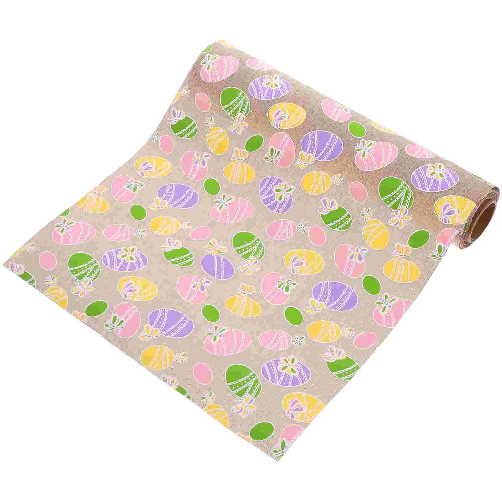 

Easter Table Runner Easter Theme Pattern Table Cloth Spring Table Cover Festival Table Cloth Dining Table Easter Decoration
