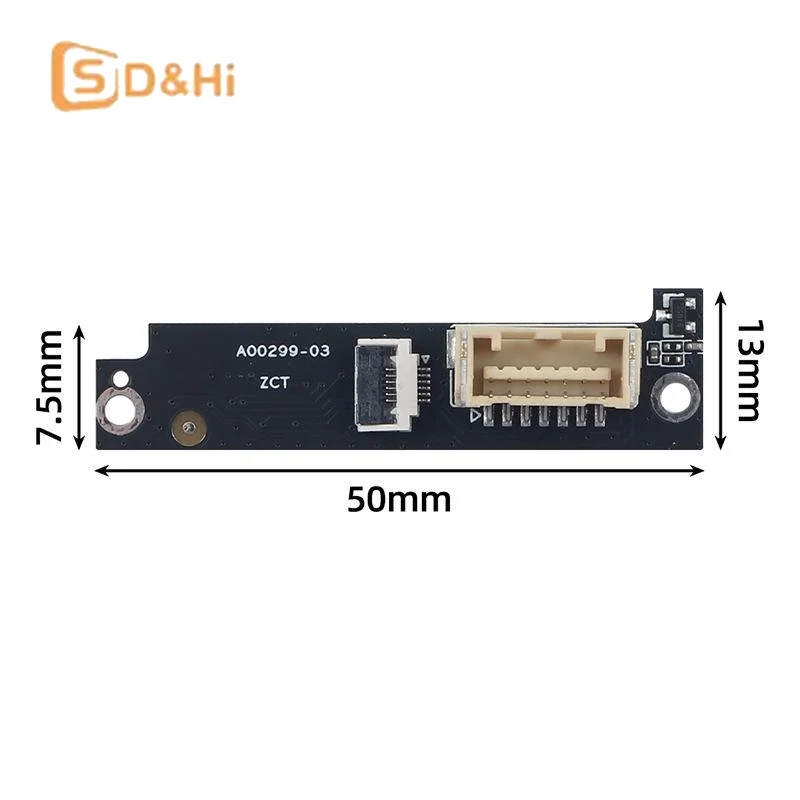 1세트 50 * 13mm 고품질 3D 프린터 교체 부품 압출기 연결 보드 DIY 액세서리 P2S (밤부랩용)