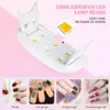 YIKOOLIN Mini Nail Lamp UV LED Nail Lamp Polish Poly Nail Gel 60s/120s Art Tool Portable Manicure Tool 4