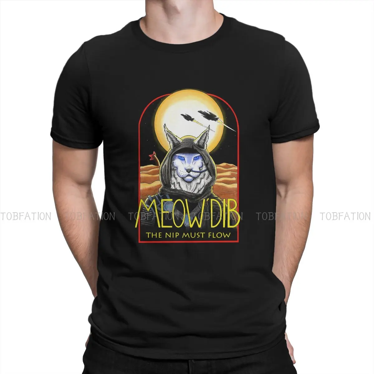 

Meow'Dib Unique TShirt Arrakis David Lynch Dune Yellow Sand Monstrous Top Quality Creative Gift Clothes T Shirt Short Sleeve