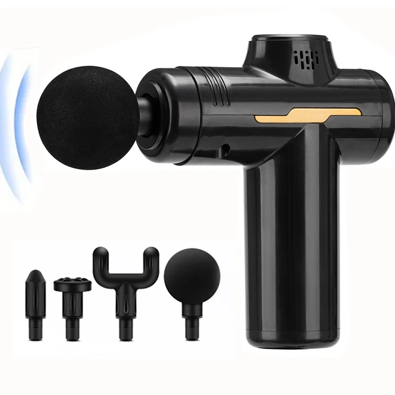 Professional-grade Electric Fascia Gun Muscle Relaxation Massager Mute Mini Fascia Gun Neck Grab massage gun