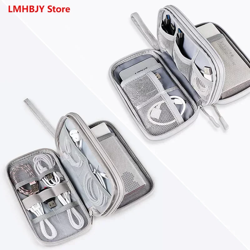 

Digital Accessory Storage Bag, Multi-layer Power Supply, Hard Disk Protection Cover, USB Shield, Earphone, Dustproof Data Cable