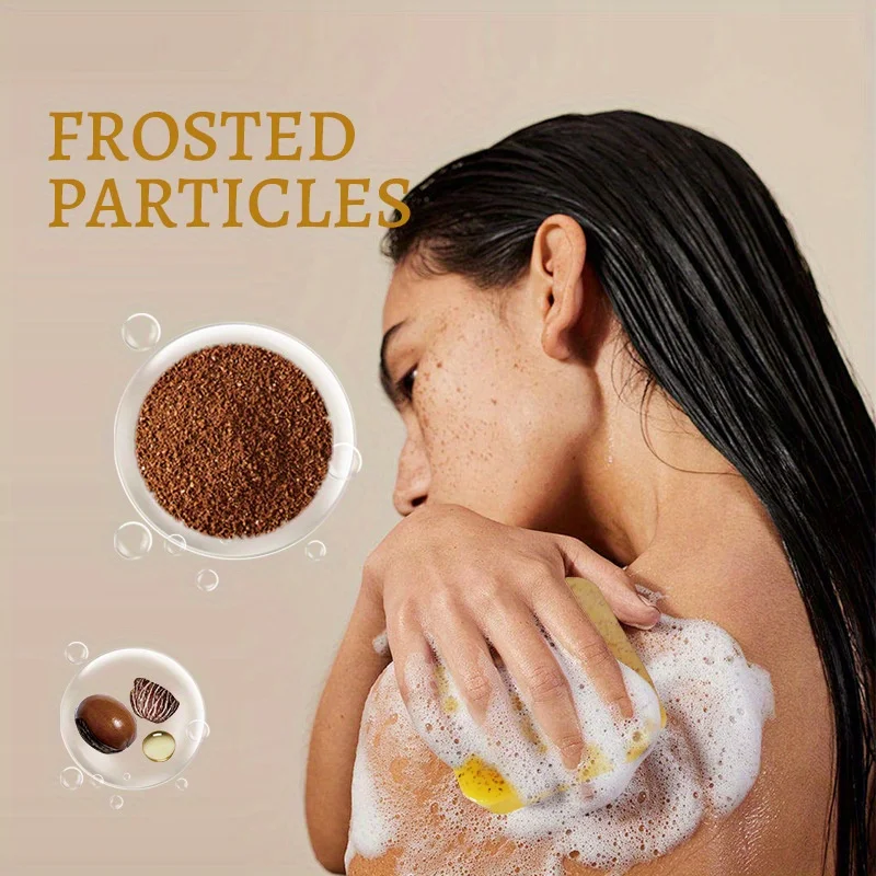 Lemon Turmeric Kojic Acid Brightening Soap Deeply Cleansing Glowing Body Rejuvenating Exfoliating Even Skin Tone Handmade Soap
