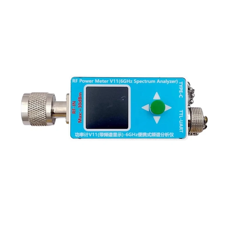 N-Type RF Power Meter V11 TYPE-C Communication Power Detector 6GHZ Spectrum Analyzer EMC Detection