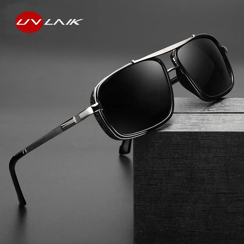 Polarized Sunglasses Men Aluminum Classic Driving Pilot Shades_voghion.com