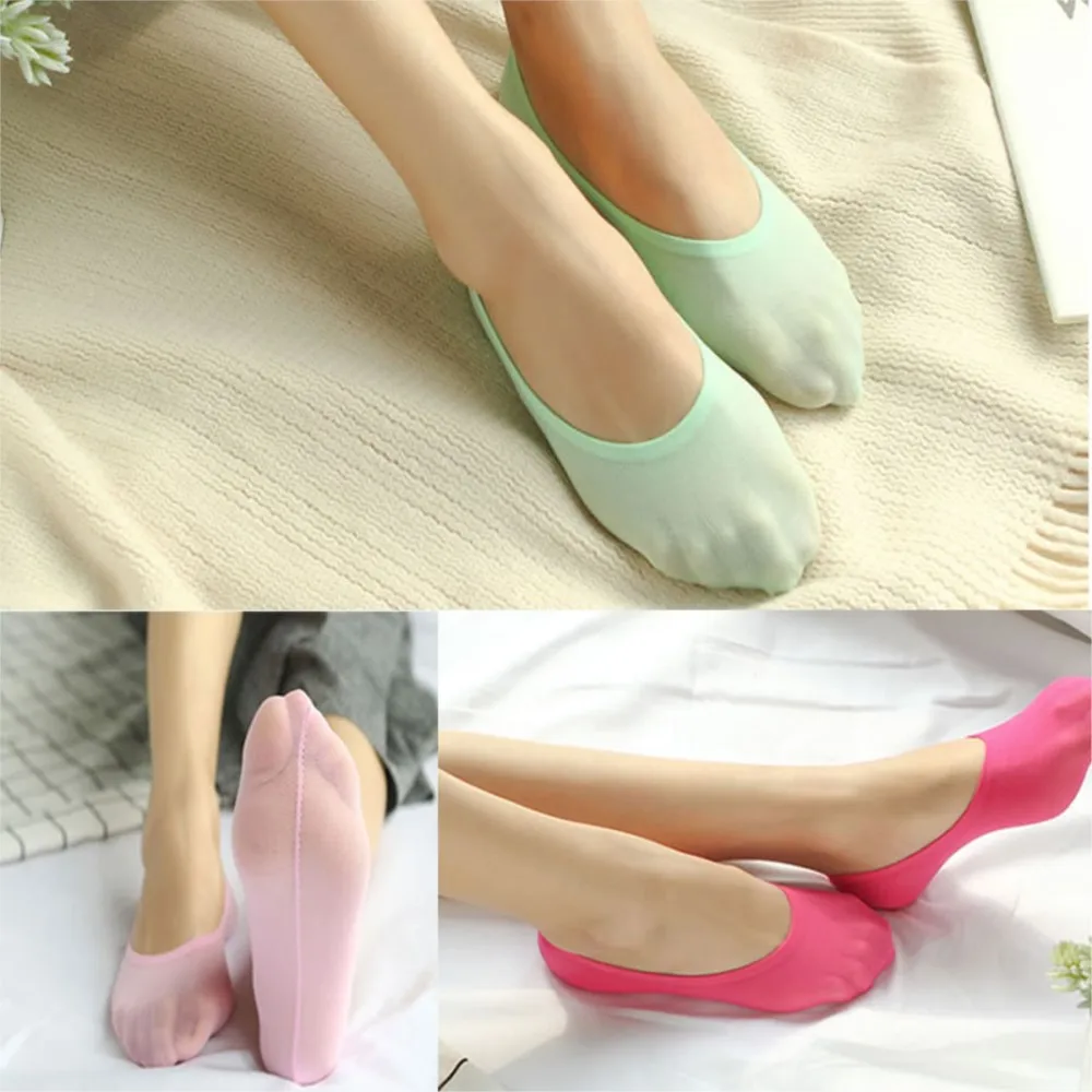 Magic Socks Shallow Mouth Invisible Kids Boat Socks Silicone Anti-skid Baby Girl Socks Spring Summer Super Elastic T