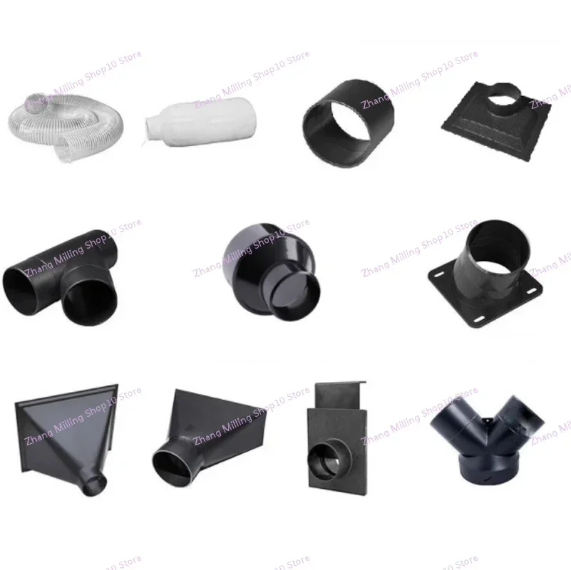 Collector Dust Hose Switch Valve for Dust Collector Woodworking Shop Slide Gate Woodworking Vacuum Cleaner Valve Elbow3way