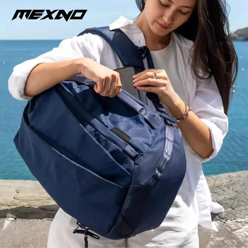MEXNO 26L 방수 경량 하이킹 배낭 사무실 노트북 배낭, 비즈니스 야외 여행 배낭