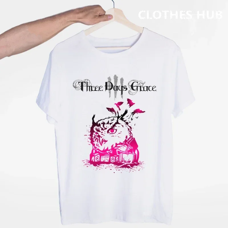 Three Days Grace Music Band T-shirt O-Neck Short Sleeves