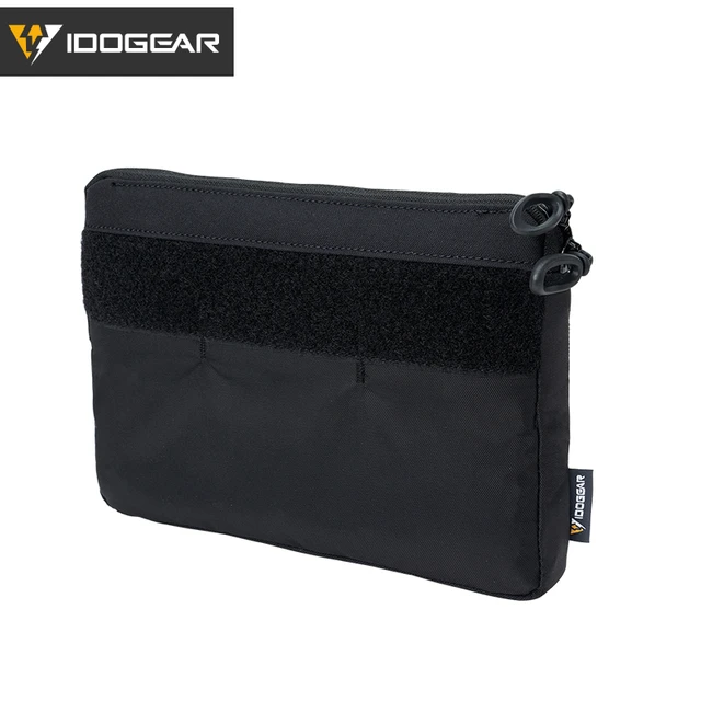 Idogear taktische Dope Lagerung Innen tasche taktische Platte Träger  Känguru Einsatz Tasche Klett verschluss Jagd Airsoft Zubehör - AliExpress