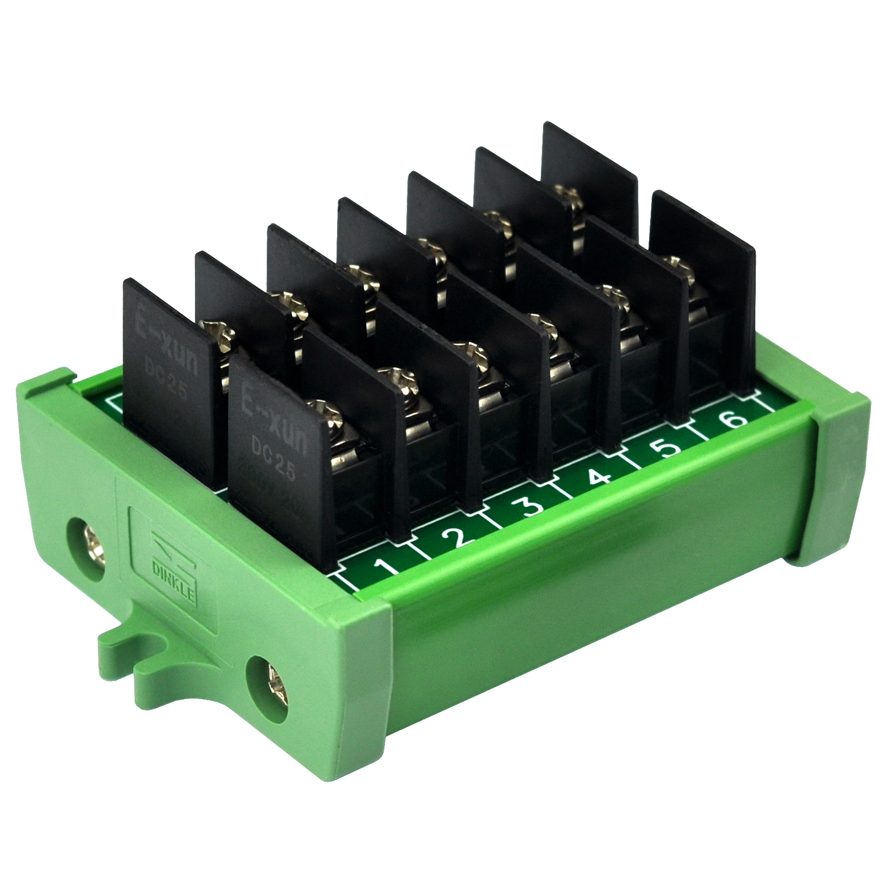 20Amp 2x6 위치 배리어 터미널 블록 모듈