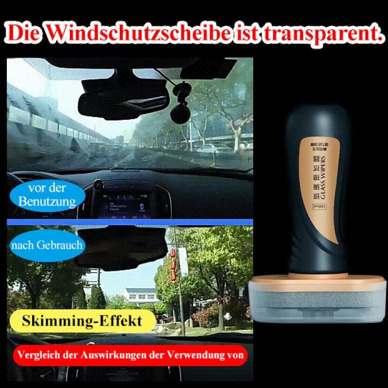Car Glass Oil Film Remover Coating Front Windshield [Snow and Fog Removal] Strong car windshield cleaner