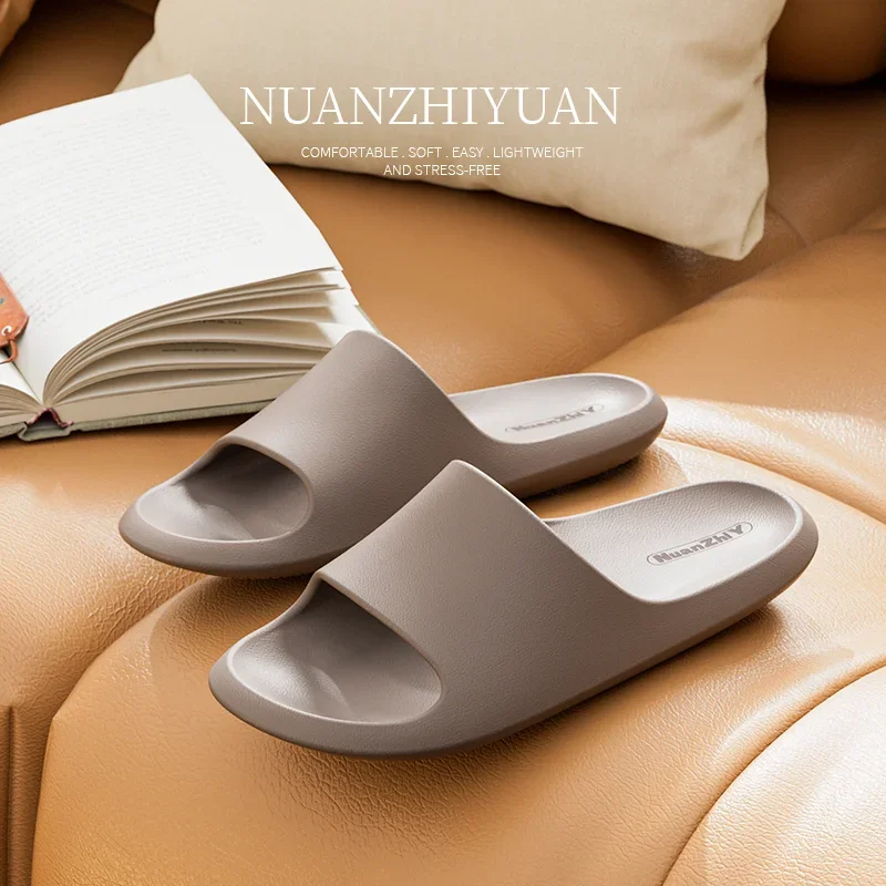 Women Cloud Slippers Men Summer EVA Non-slip Bathroom Shoes Couple Unisex Home Indoor Outdoor Beach Sandals 3