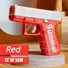 Mini Water Gun Blowback Manual Automatic Firing High Capacity Waterproof Pistol  Summer Beach Water Gun Game Toy Boy Gifts 6