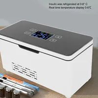 Mini Refrigerator Insulin Pill Box Dispensing 13600mah High Power 0-18 Degrees Refrigerated Medicine Case Refrigerated Incubator 1