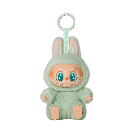 Genuine The Monsters Labubu Sitting Party Macaron Vinyl Face