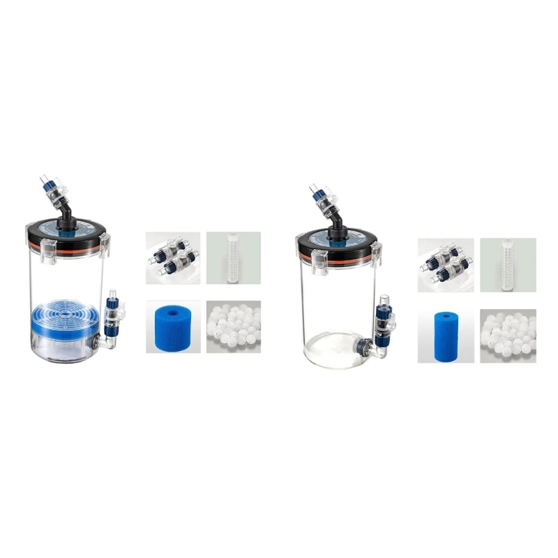 

Aquarium External Canister Filter Quiet Filter Bucket No Pump Suitable for Seawater Freshwater Fish Tanks Seaweed new arrival