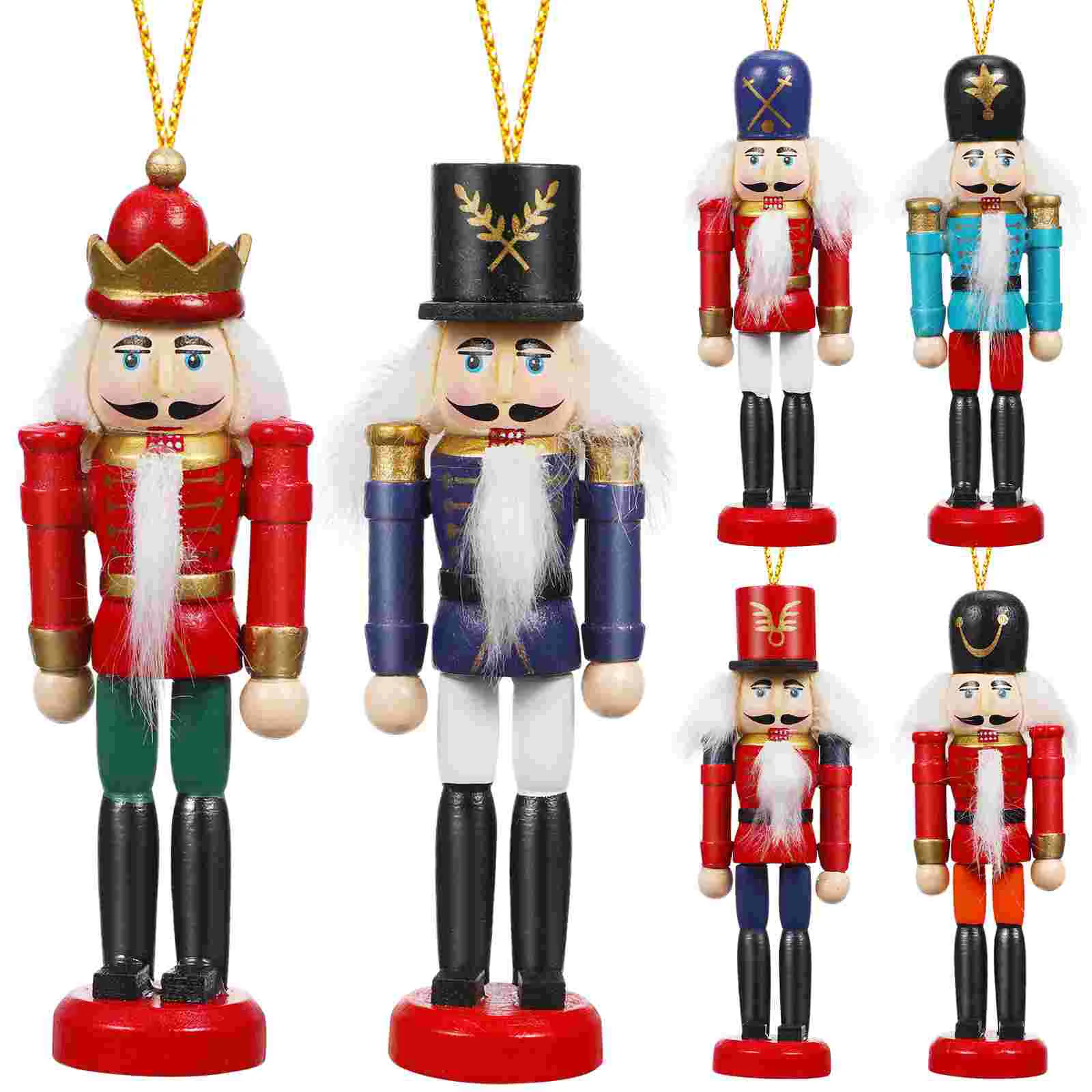 

Nutcracker Hanging Decorations Traditional Wooden Nutcracker Wooden Nutcracker Doll Christmas Tree Nutcrackers