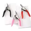 Practical Nail Clipper Strong Power French Manicure Fingernail Nail Clipper Ergonomic Handle Nail Art Clipper for Manicure 3