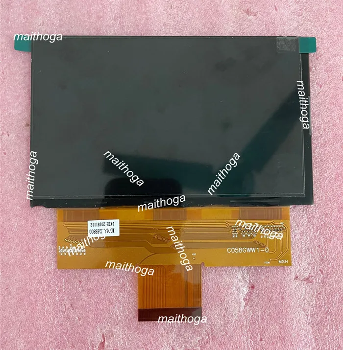 5 8 дюймовый 262K HD TFT LCD экран C058GWW1-0 WXGA 1280(RGB)* 768 проектора | Электронные компоненты и